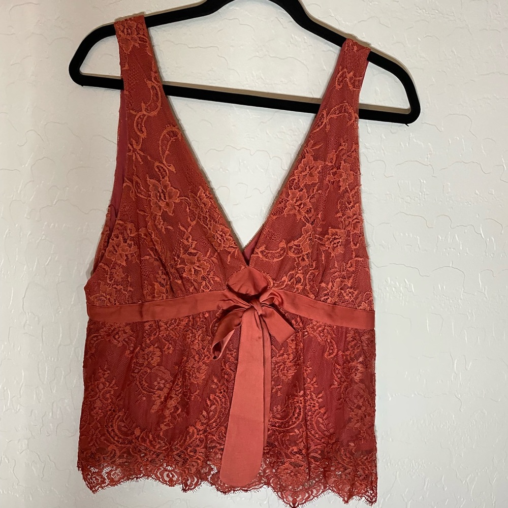 FREE PEOPLE Lace Tank